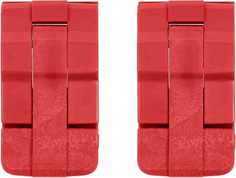 2 Pelican Red Replacement Double Throw Medium Latches. Fits Protector Series.